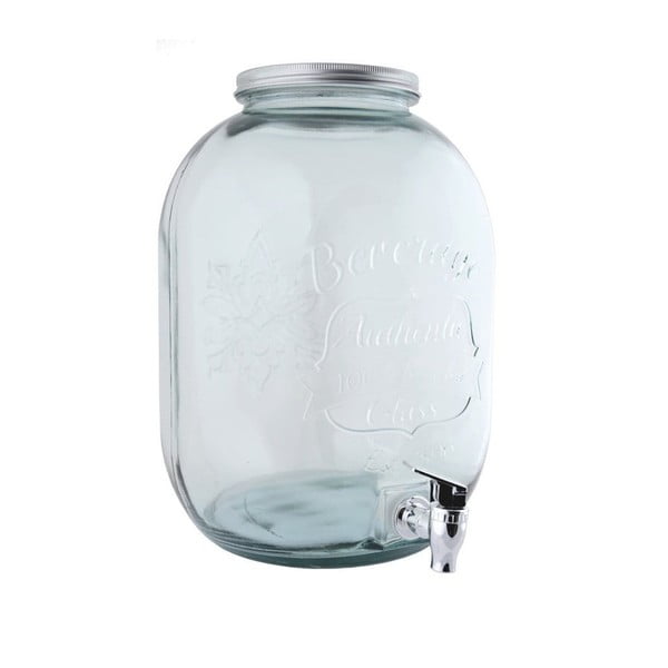 Słój na lemoniadę ze szkła z recyklingu Ego Dekor Authentic, 12,5 l