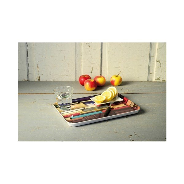 Taca do serwowania Remember Bookworm, 33x2,5 cm-image-1