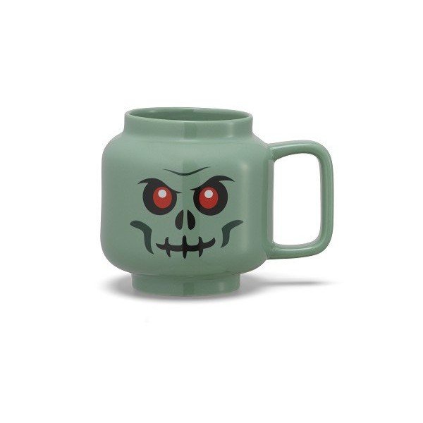 Zielony ceramiczny kubek dla dzieci 530 ml – LEGO®