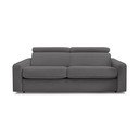 Ciemnoszara rozkładana sofa 195 cm Monaco – Bobochic Paris