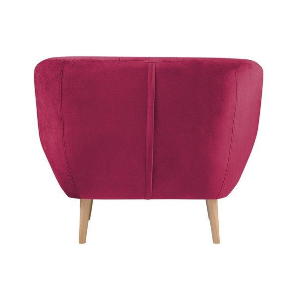 Różowy fotel Mazzini Sofas Benito-image-3