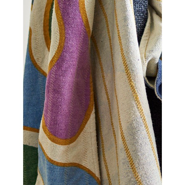 Koc z mieszanki bawełny 130x160 cm Salacia – Bloomingville-image-4