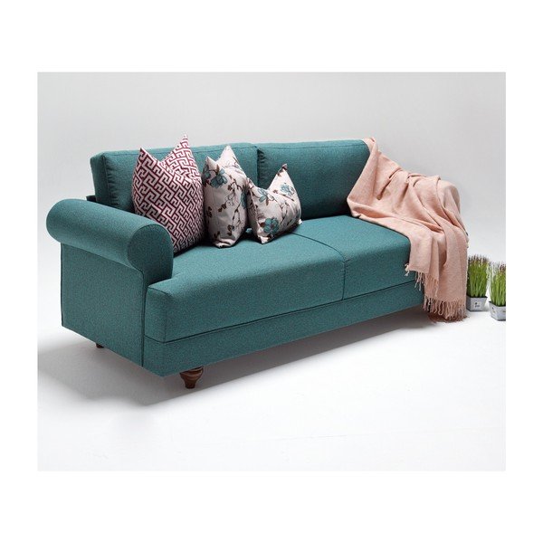 Turkusowa sofa Balcab Home Karin-image-1