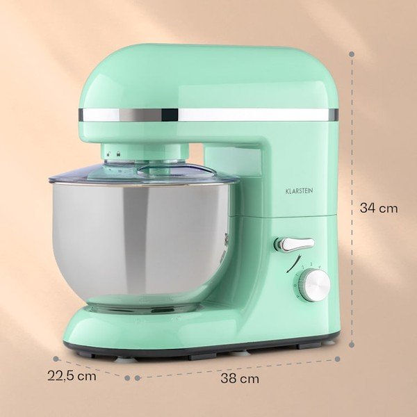 Robot kuchenny w kolorze pastelowej zieleni Klarstein Bella Elegance-image-2
