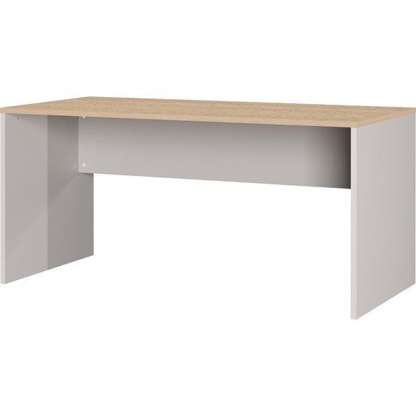 Biurko z blatem w dekorze dębu 79x158 cm Lissabon – Germania