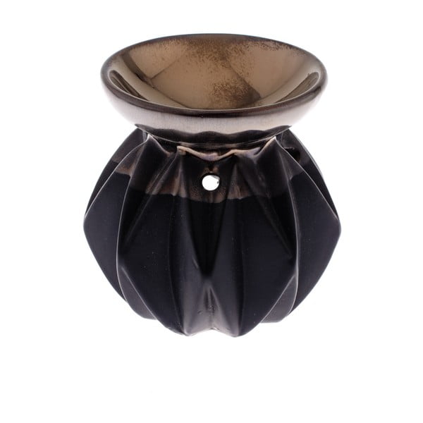 Czarna ceramiczna lampka aromatyczna Dakls Presso
