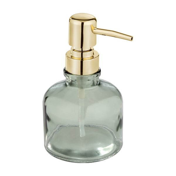 Miętowy szklany dozownik do mydła 200 ml Atessa – Wenko-image-3