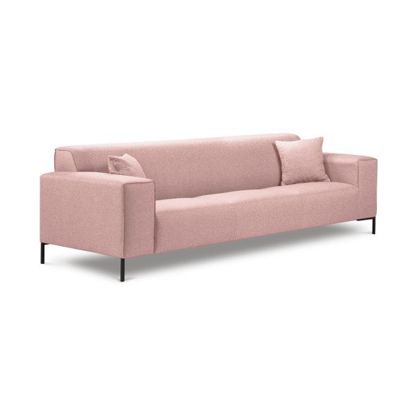 Różowa sofa Cosmopolitan Design Seville, 264 cm-image-2