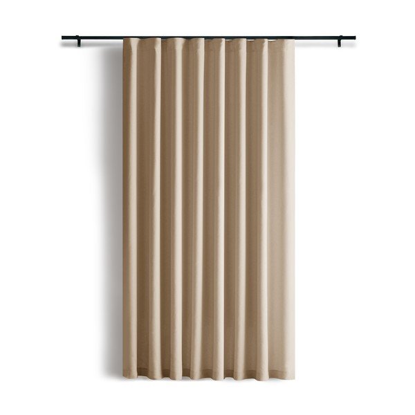 Beżowa zasłona częściowo zaciemniająca (dimout) Calisto – Filumi