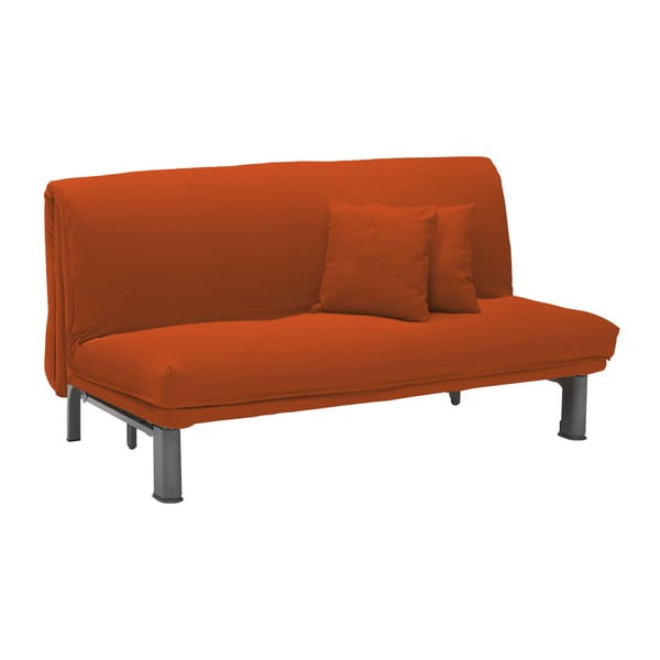 Pomarańczowa rozkładana sofa trzyosobowa 13Casa Furios