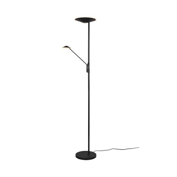 Lampa stojąca LED ze ściemniaczem w kolorze matowej czerni (wysokość 180 cm) Brantford – Trio-image-4