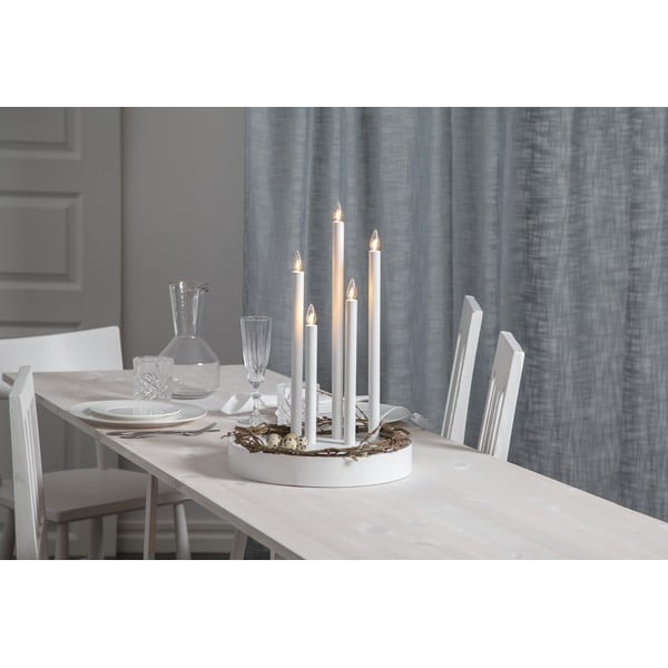 Biała dekoracja świetlna ø 32 cm Deco – Star Trading-image-4