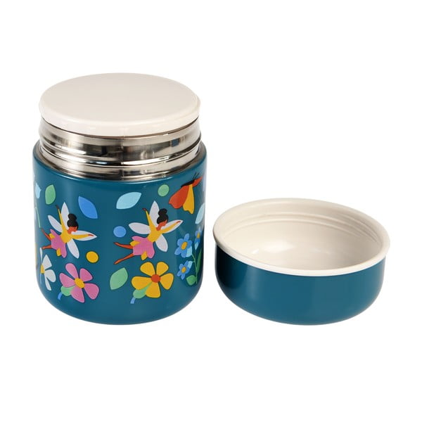 Niebieski termos na jedzenie dla dzieci 280 ml Fairies in the Garden – Rex London-image-2