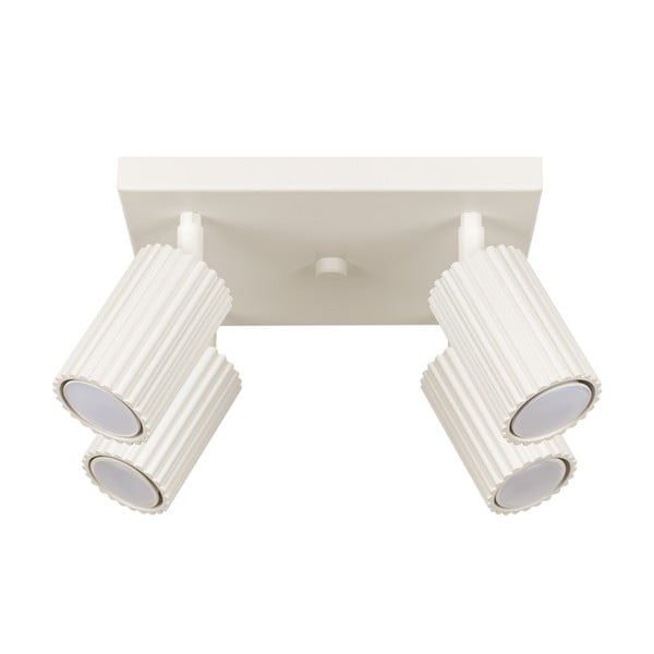 Kremowa lampa punktowa 25x25 cm Gleam – Sollux