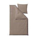 Szarobrązowa adamaszkowa pościel jednoosobowa 140x220 cm Tiles – Södahl