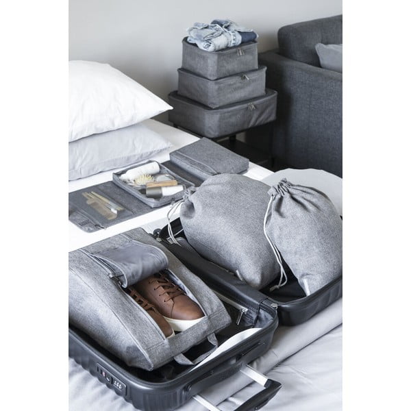 Tekstylne worki na bieliznę zestaw 2 szt. – Bigso Box of Sweden-image-3