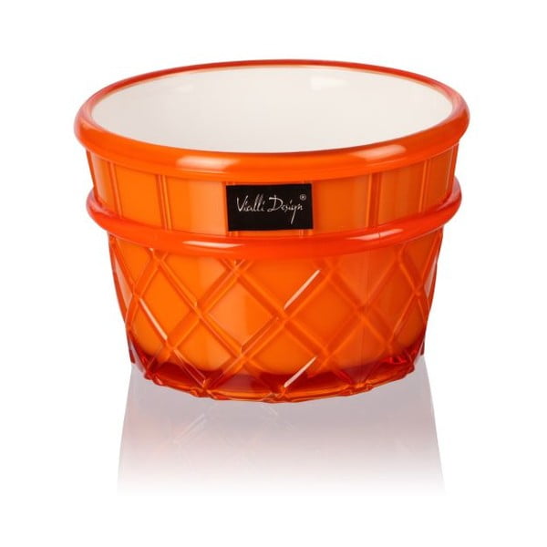 Pucharek deserowy Livio, 266 ml, pomarańczowy