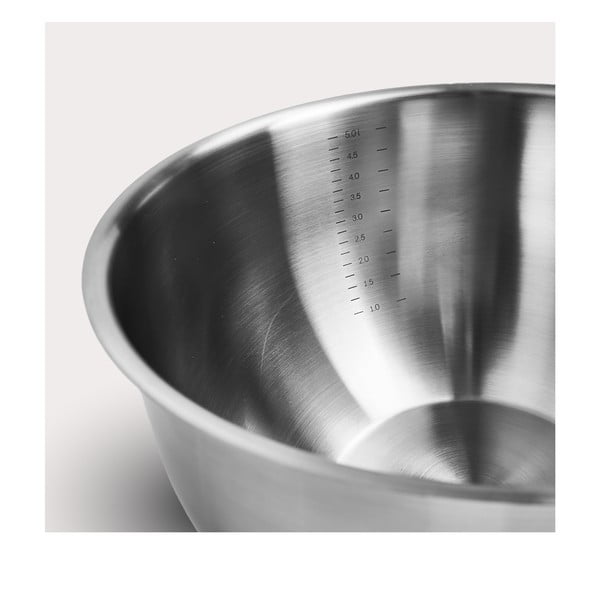 Misy ze stali nierdzewnej w kolorze srebra zestaw 3 szt. ø 24 cm Lucca 3.0 – FABINI-image-3