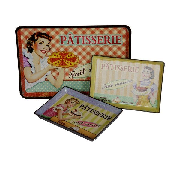 Zestaw 3 tac Patisserie