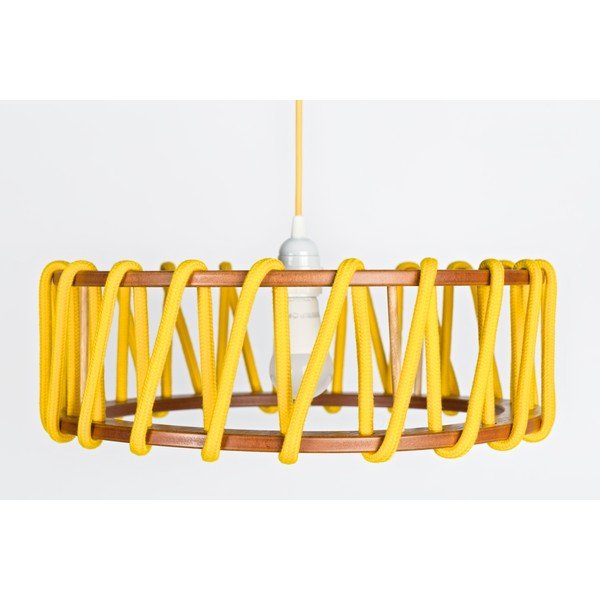 Żółta lampa wisząca EMKO Macaron, ø 45 cm-image-3