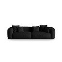 Czarna sofa modułowa 320 cm Martina – Micadoni Home