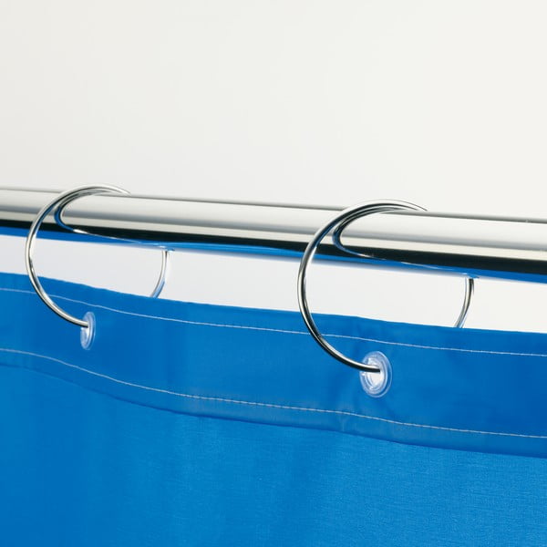 Kółka do zasłony prysznicowej w kolorze matowego srebra zestaw 12 szt. Ringo Small – Spirella-image-1