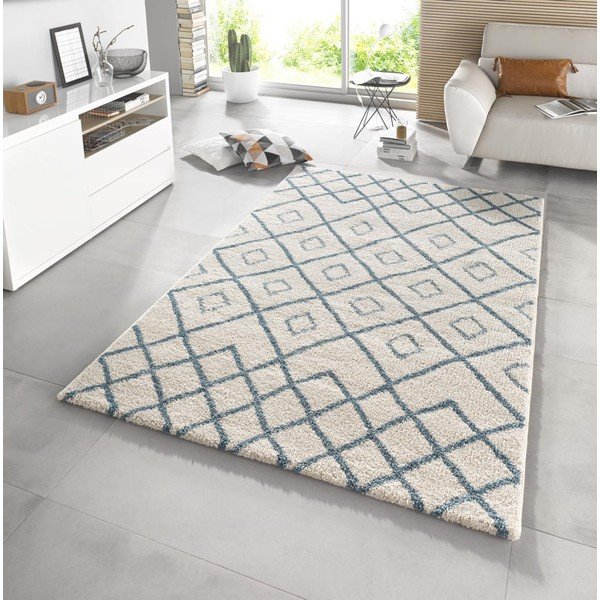 Biały dywan Mint Rugs Draw, 160x230 cm-image-1