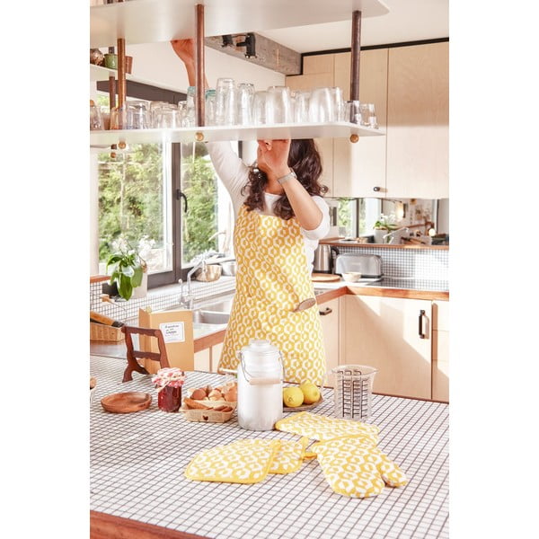 Bawełniane rękawice kuchenne zestaw 2 szt. Geo – Tiseco Home Studio-image-1