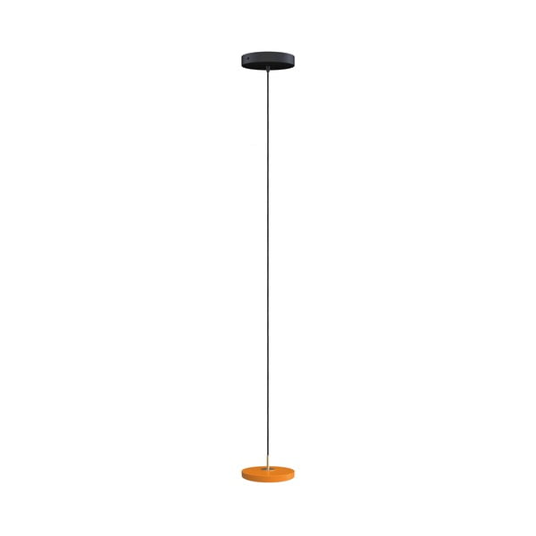 Pomarańczowa lampa wisząca LED z metalowym kloszem ø 15 cm Asteria Micro – UMAGE-image-3
