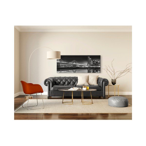 Obraz Styler Canvas Silver Bridge, 60x150 cm-image-2