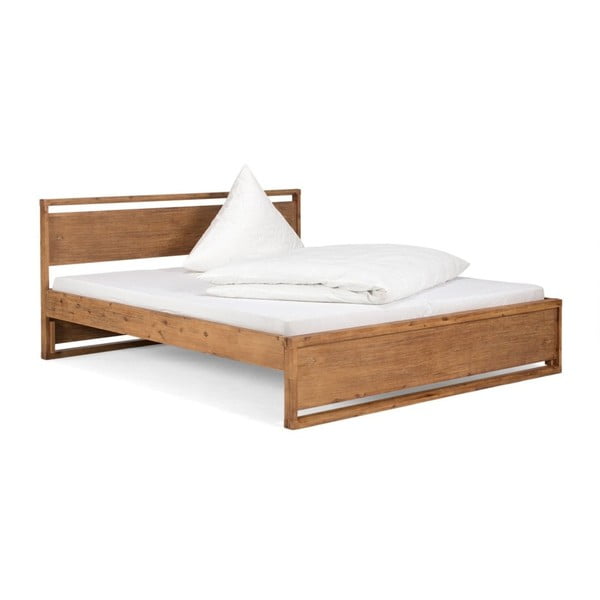 Łóżko z drewna akacjowego SOB, 180x200 cm