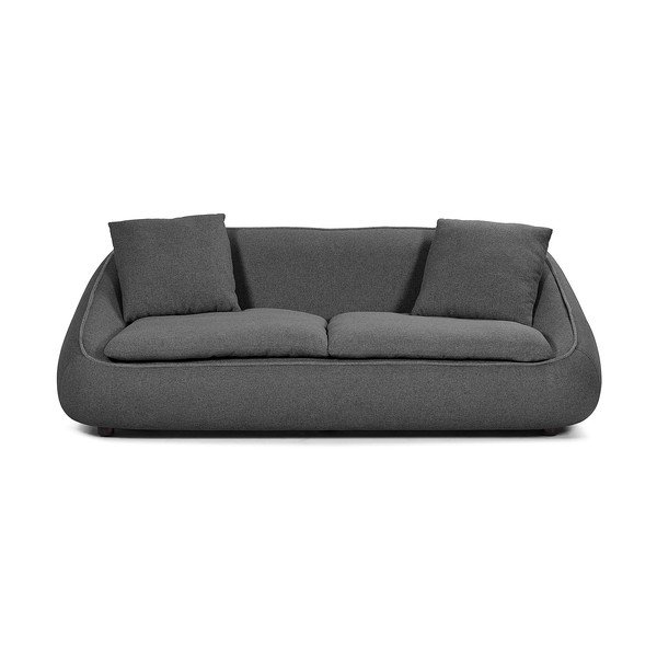 Ciemnoszara sofa Kave Home Safira, 220 cm-image-2