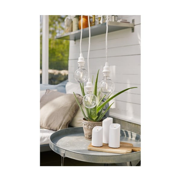 Biały kabel z końcówką na żarówkę Star Trading Ute, dł. 5 m-image-1