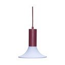 Bordowa/jasnoniebieska metalowa lampa wisząca ze ściemniaczem ø 25 cm Luminary – Hübsch