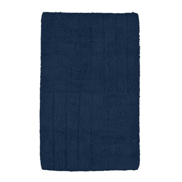 Ciemnoniebieski dywanik łazienkowy Zone, 50x80 cm