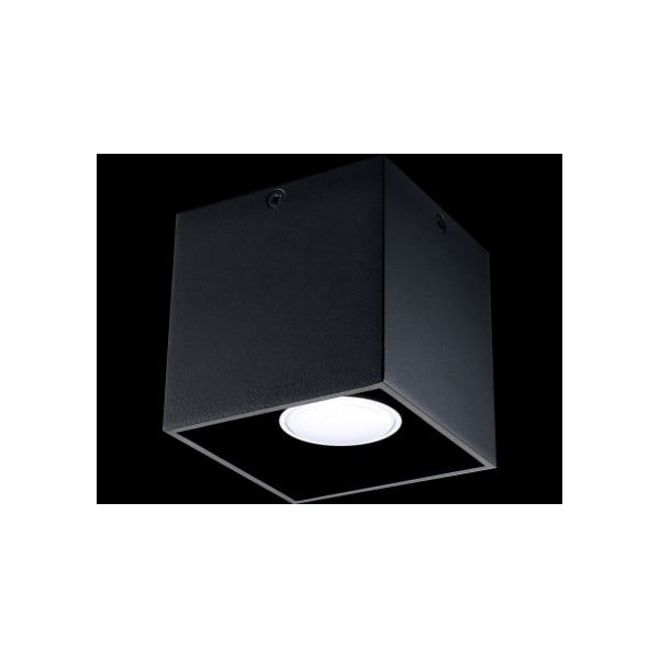 Czarna lampa sufitowa Sollux Geo-image-2