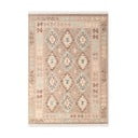 Jasnoniebiesko-beżowy wełniany dywan dwustronny tkany ręcznie 160x230 cm Kamal Dune – Nouristan