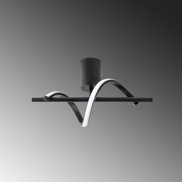 Czarna lampa sufitowa LED 7x41 cm Likma – Opviq lights-image-1