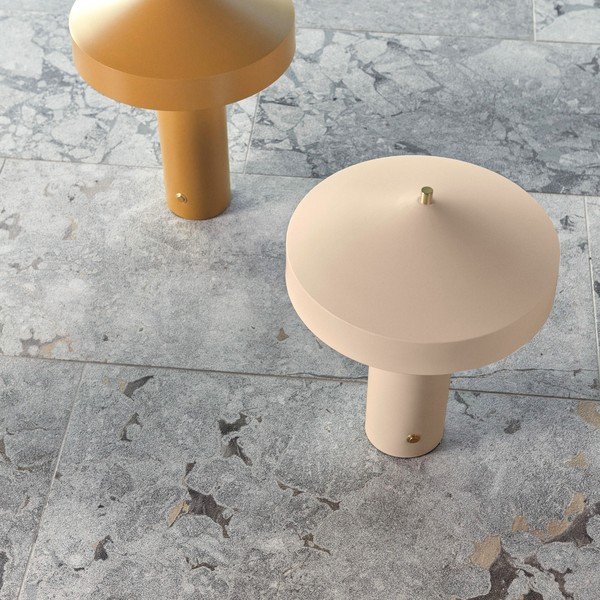 Szarobrązowa metalowa lampa stołowa (wysokość 41 cm) Hatto – OYOY Living Design-image-2