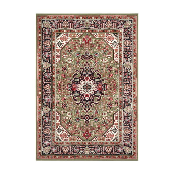 Zielony dywan Nouristan Skazar Isfahan, 80x150 cm