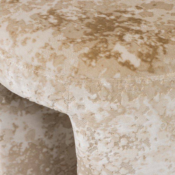 Beżowy tapicerowany stołek Charlie – WOOOD-image-3