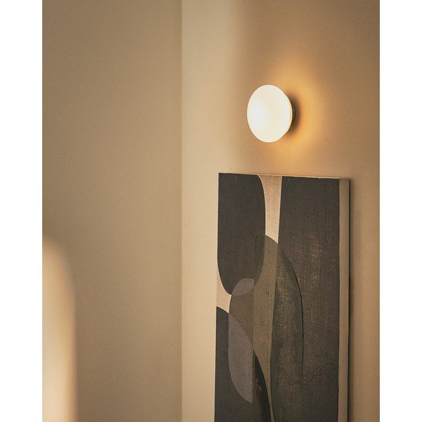 Biało-czarny kinkiet ø 15 cm Bamila – Kave Home-image-1