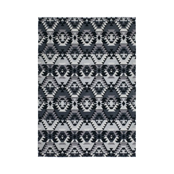 Dywan tkany ręcznie Kayoom Zeba Black, 80x150 cm