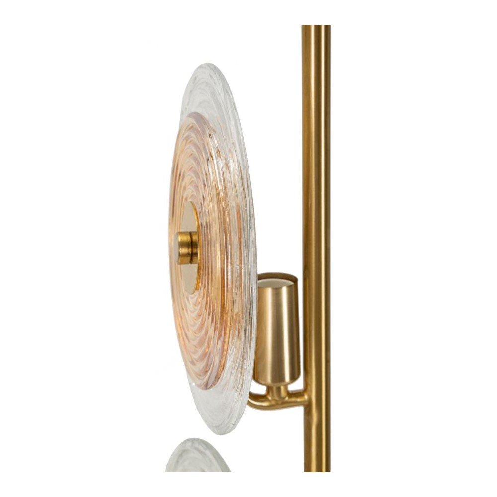 Lampa stołowa w kolorze złota ze szklanym kloszem (wysokość 63 cm) Venice – Mauro Ferretti (zdjęcie 4)