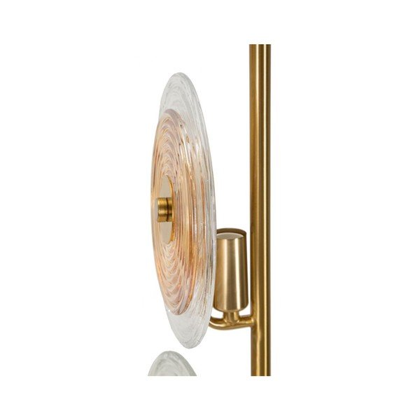 Lampa stołowa w kolorze złota ze szklanym kloszem (wysokość 63 cm) Venice – Mauro Ferretti-image-3