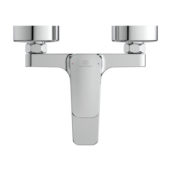 Wannowa bateria ścienna w kolorze srebra z połyskiem Ceraplan – Ideal Standard-image-3