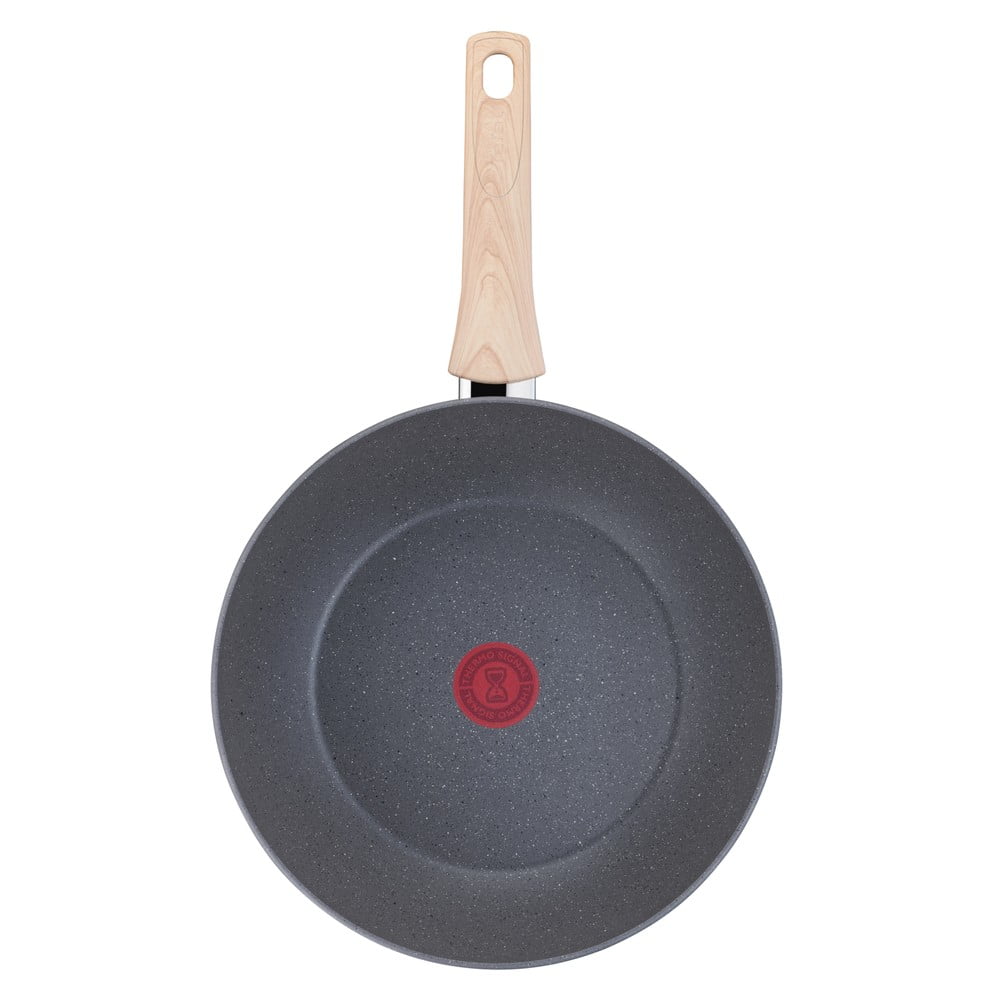 Patelnia wok aluminiowa ø 28 cm Natural Force – Tefal (zdjęcie 4)