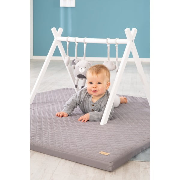 Ciemnoszara mata do zabawy dla dzieci 120x120 cm Style – Roba-image-1