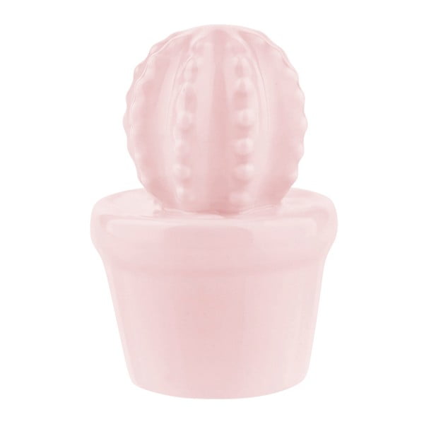 Różowy ceramiczny kaktus dekoracyjny Miss Étoile, 8 cm