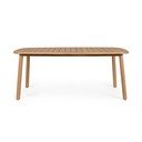 Stół ogrodowy z litego drewna akacjowego 99x183 cm Pablo – Bizzotto